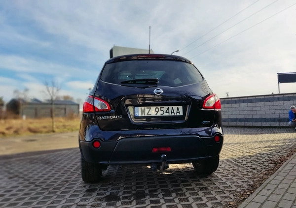 Nissan Qashqai+2 cena 35850 przebieg: 174000, rok produkcji 2013 z Łomianki małe 352